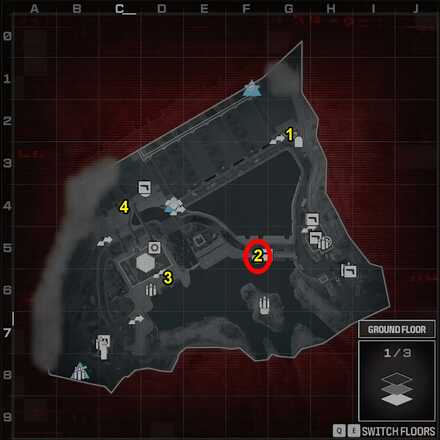 Modern Warfare 3 - Bomb Locations
