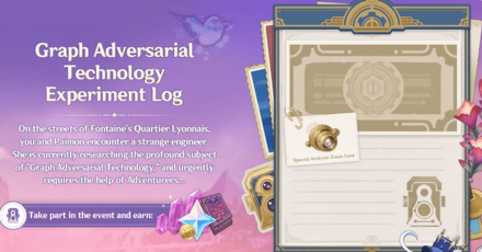 Genshin Impact - Graph Adversarial Technology Experiment Log