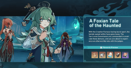Honkai Star Rail - A Foxian Tale of the Haunted Event
