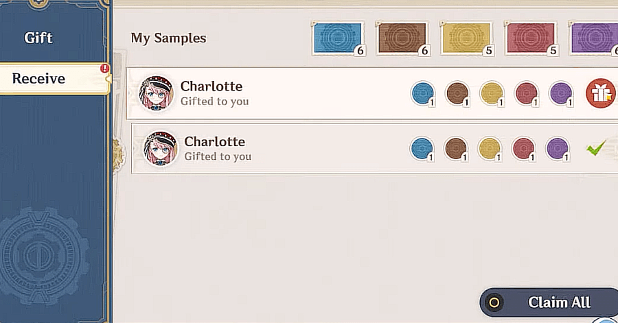 Genshin Impact - How to Play Experiment Log - Exchange Samples
