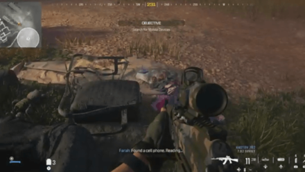 Modern Warfare 3 - First Mobile Device