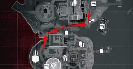 Modern Warfare 3 - Sneak up the Side of the Mansion