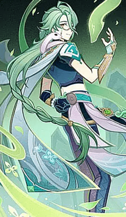 Genshin - Baizhu Card