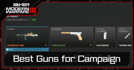 Modern Warfare 3 - Best Guns for Campaign