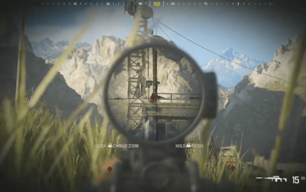 Modern Warfare 3 - Snipe the Guard on the Roof