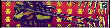 MW3 Frozen Tundra Reward Skull Raphsody Calling Card