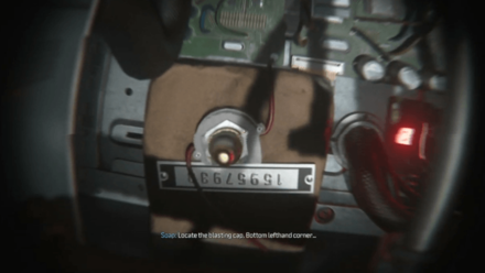 Modern Warfare 3 - Blasting Cap Serial Number