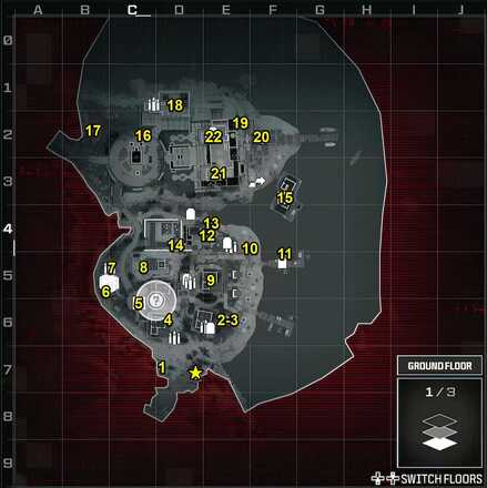 Modern Warfare 3 - Oligarch Supply Box Map