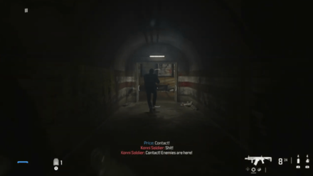 Modern Warfare 3 - Fight Through Pedestrian Tunnel