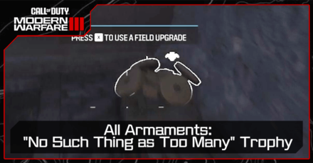 Modern Warfare 3 - All Armament Locations