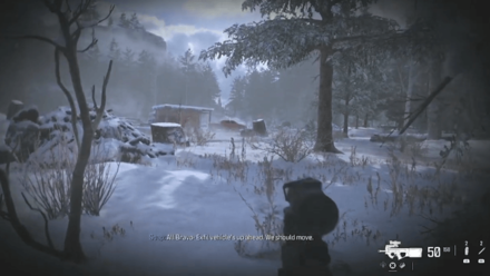 Modern Warfare 3 - Engage or Sneak Past Enemies in Forest