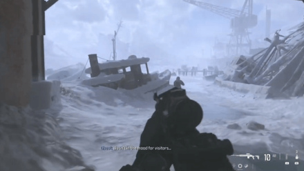 Modern Warfare 3 - Head to the Shipyard