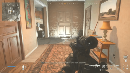 MW3 Crash Site Locked Door