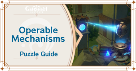 Genshin Impact Operable Mechanisms