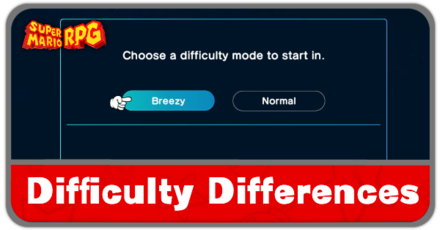 Super Mario RPG - Difficulty Differences