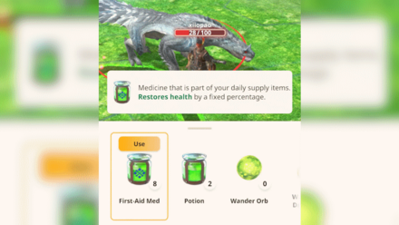 MH Now - Use Potions During or Outside Combat to Replenish Health