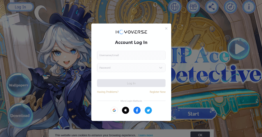 Genshin - VIP Ace Detective - go to event page