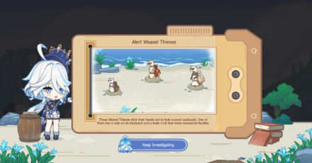 Genshin - VIP Ace Detective - Treasure Hoarder Camp Clue 2