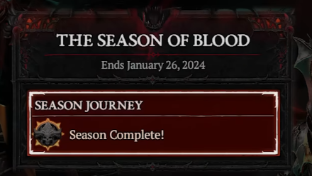 Diablo 4 - Complete Season Journey
