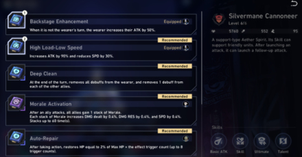 Honkai Star Rail - Silvermane Cannoneer Expansion Chips