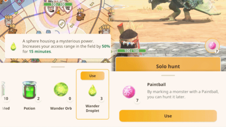 MH Now - Save Consumables for Events