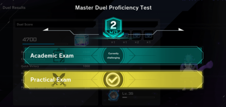 Master Duel - Proficiency Test Practical Exam Complete