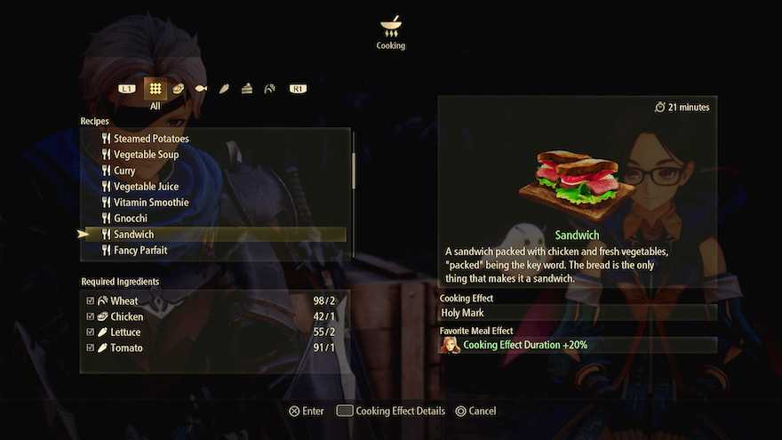 Sandwich RecipePreview