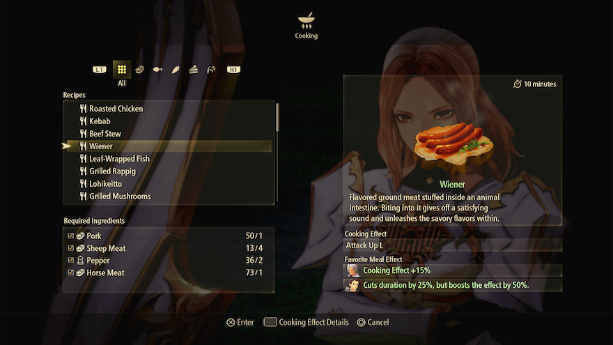 Wiener RecipePreview