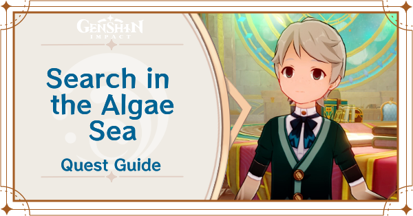 Genshin - Search in the Algae Sea
