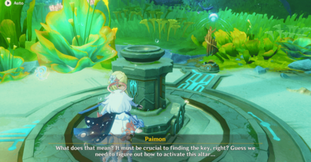 Genshin Impact - Wilting Weeping Willow - Find a Way to Activate the Altar