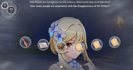 Genshin - Vagrants and Scamps Quest Guide - Organize the current clues