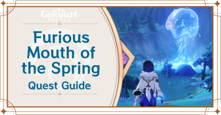 How to Search for the key near the Mouth of the Spring | Genshin 