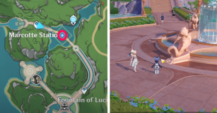 Genshin Impact - Within the Depths of Erinnyes - Go Back to Marcotte Station