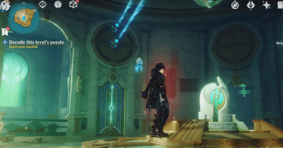 Genshin - activate the mechanism