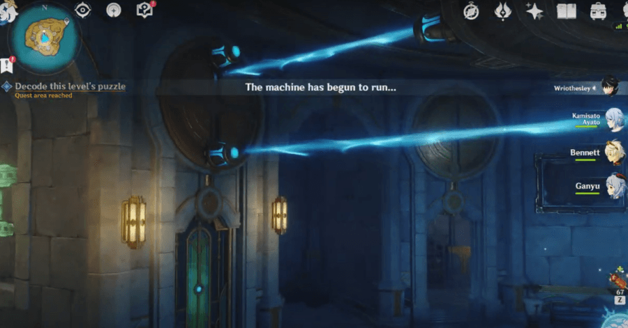 Genshin - unlock the left door