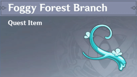 Genshin Impact - How to Get Foggy Forest Branch and Effects