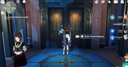 Genshin - The Red and the Black - Go to Hotel Debord