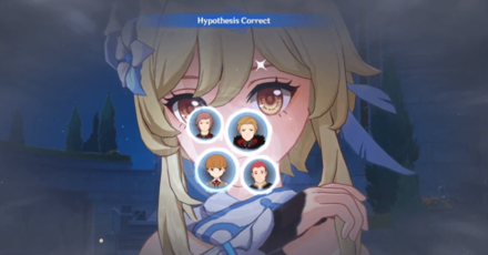 Genshin - The Red and the Black - Reenact the order of their arrival