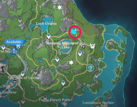 Genshin - Rocky Location