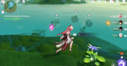 Genshin Impact - Within the Depths of Erinnyes - Total Quest Rewards