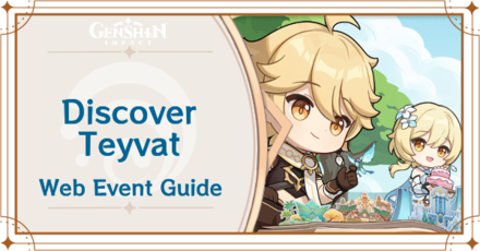 Genshin Impact - Discover Teyvat and Character Gift Web Event Guide