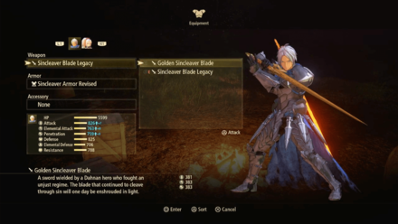 Tales of Arise Beyond the Dawn DLC - Bonus Weapons