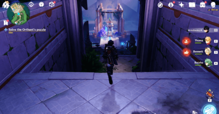 Genshin Impact  Walkthrough - Solve the Orthant