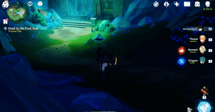 Genshin Impact Thalia and Melpomene Walkthrough - Head to the final Seal