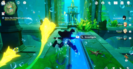 Genshin Impact  Walkthrough - Solve the Orthant