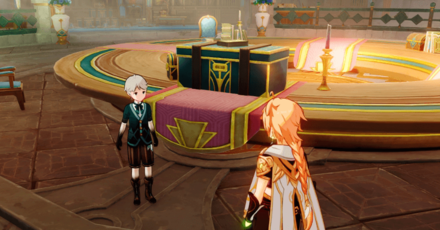 Genshin Impact  Walkthrough - Talk to Caterpillar when you