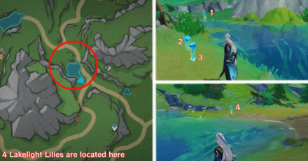 Genshin Impact - Lakelight Lily 59-62