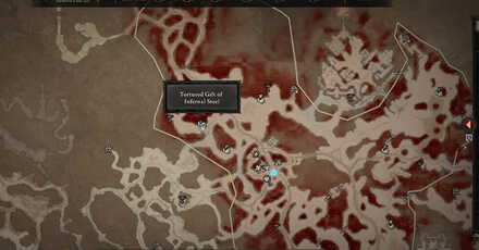 Diablo 4 - Fractured Peaks Living Steel Chest #5 Map