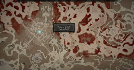 Diablo 4 - Fractured Peaks Living Steel Chest #10 Map