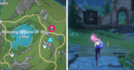 Genshin Impact - Impromptu Poem of the Crimson Dawn - Go to Erinnyes Forest